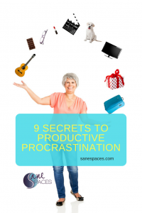 9 Secrets productive procrastination Sane Spaces