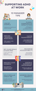 Supporting ADHD at Work 10 Manager Tips, ADHD Workplace Support