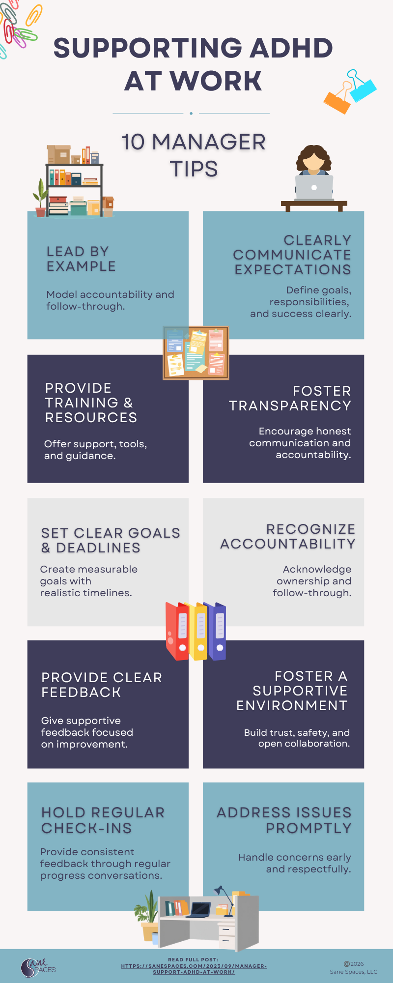 Supporting ADHD at Work 10 Manager Tips, ADHD Workplace Support